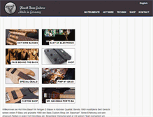 Tablet Screenshot of hotwire-bass.de